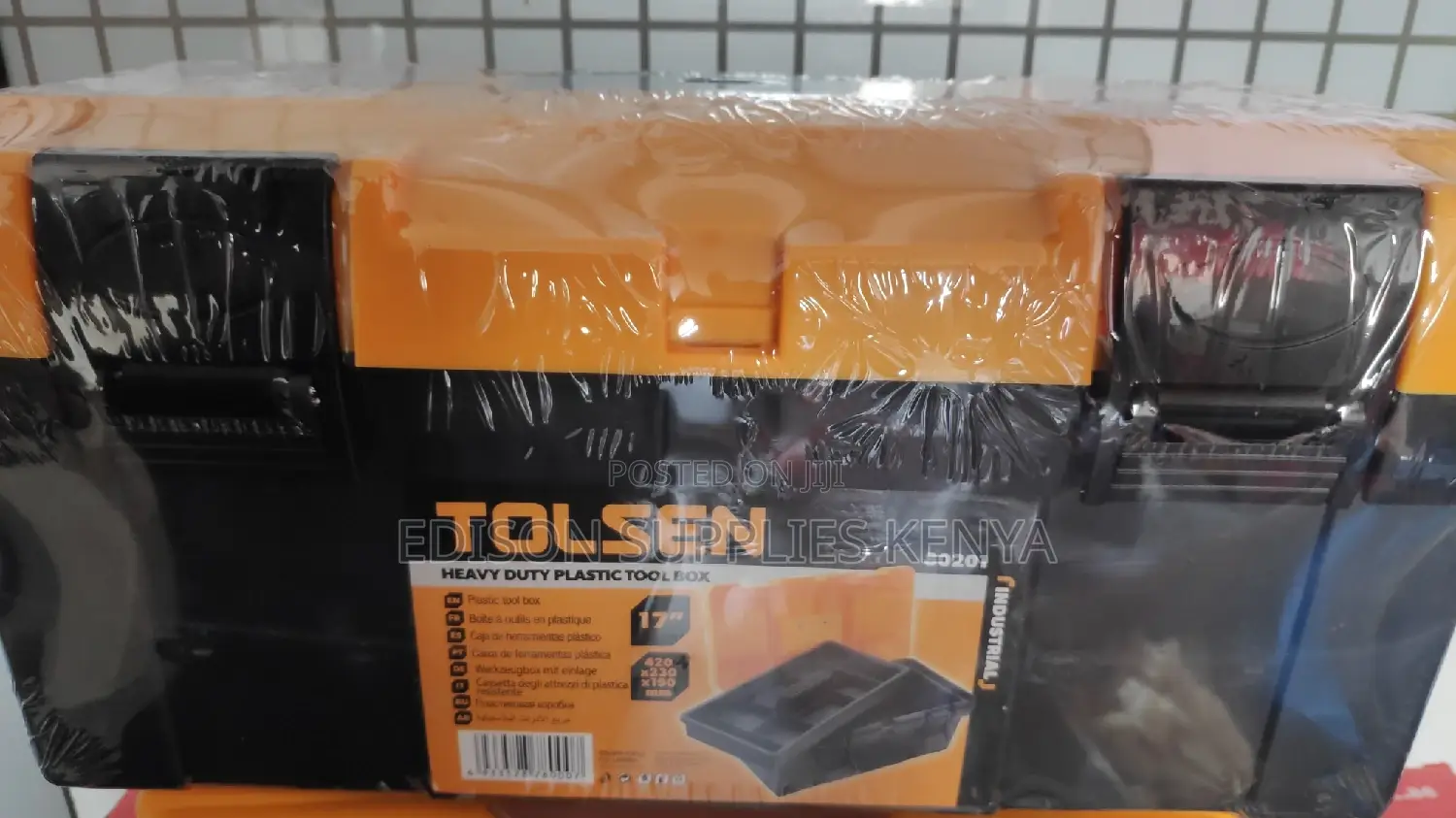 Tool Box 17" Tolsen Toolbox Tool Box Empty