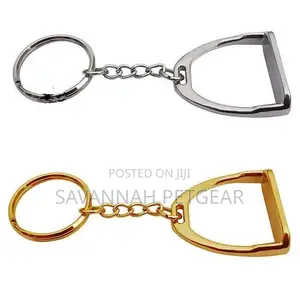 Love Horse Sports Stirrup Key Chain Accessory