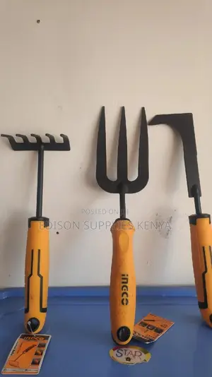 Hand Gardening Tools Set, Garden Fork Garden Rake Weed Knife