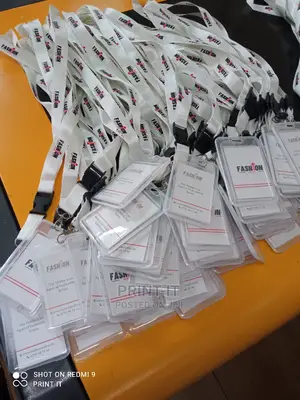 Lanyard and Holder Printing