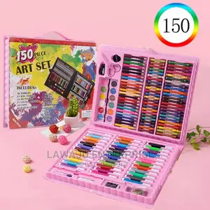 150pcs Kids Art Set (Drawing, Writing, Painting)