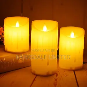 3 Battery Operated Electronic Flame Candle Flameless Led - 3