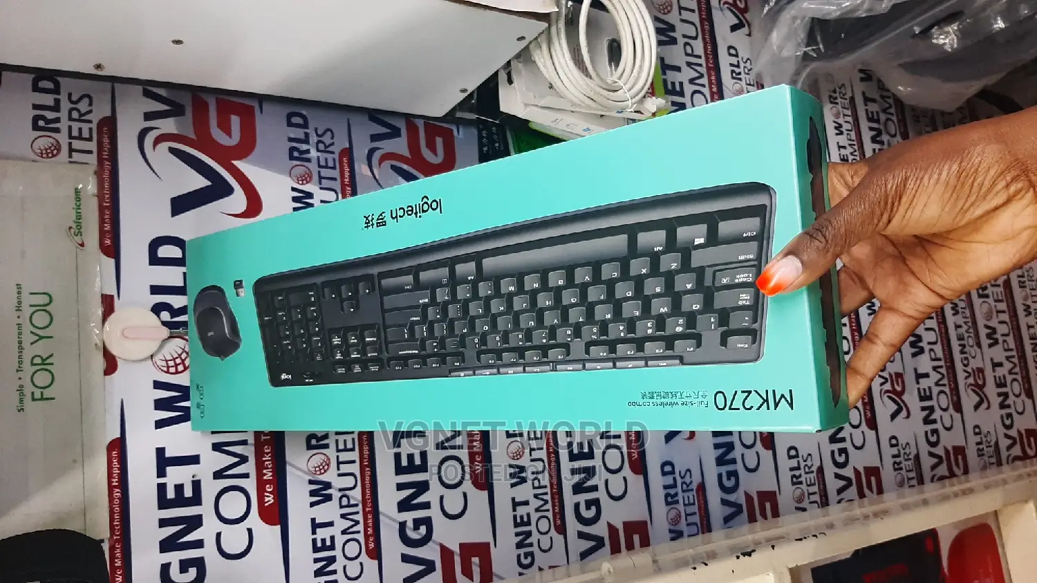 Logitech Wireless Keyboard Combo Mk270