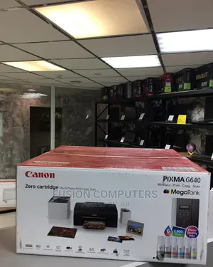 Canon PIXMA G640 Wireless Megatank Inkjet Photo Printer A4