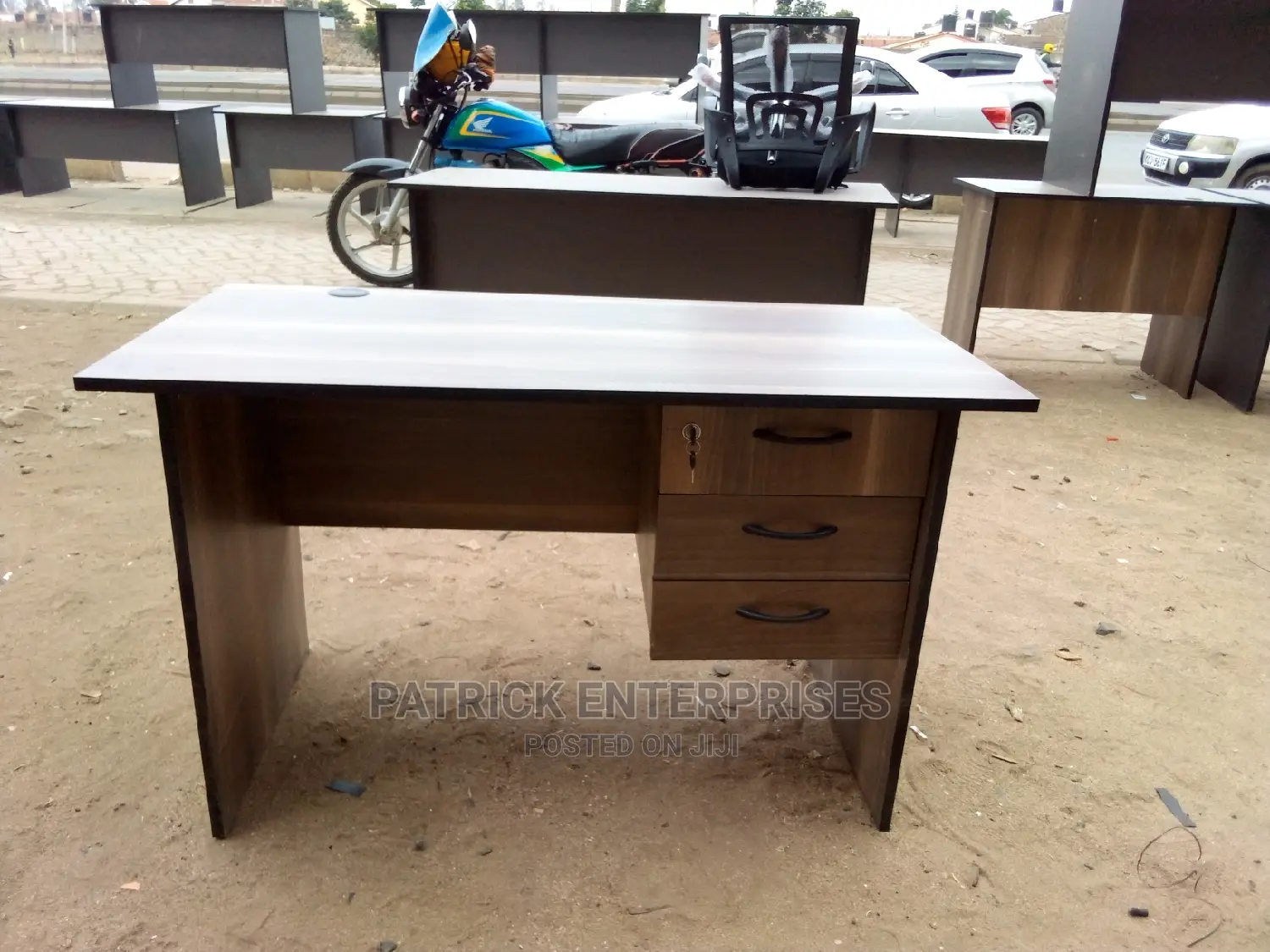 1.2 Mtrs Office Desk American Walnut