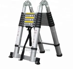 5.6 Double Telescopic Aluminium Ladder.Jpg