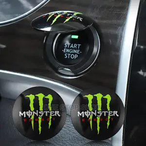 Monster Engine Start Button Cover