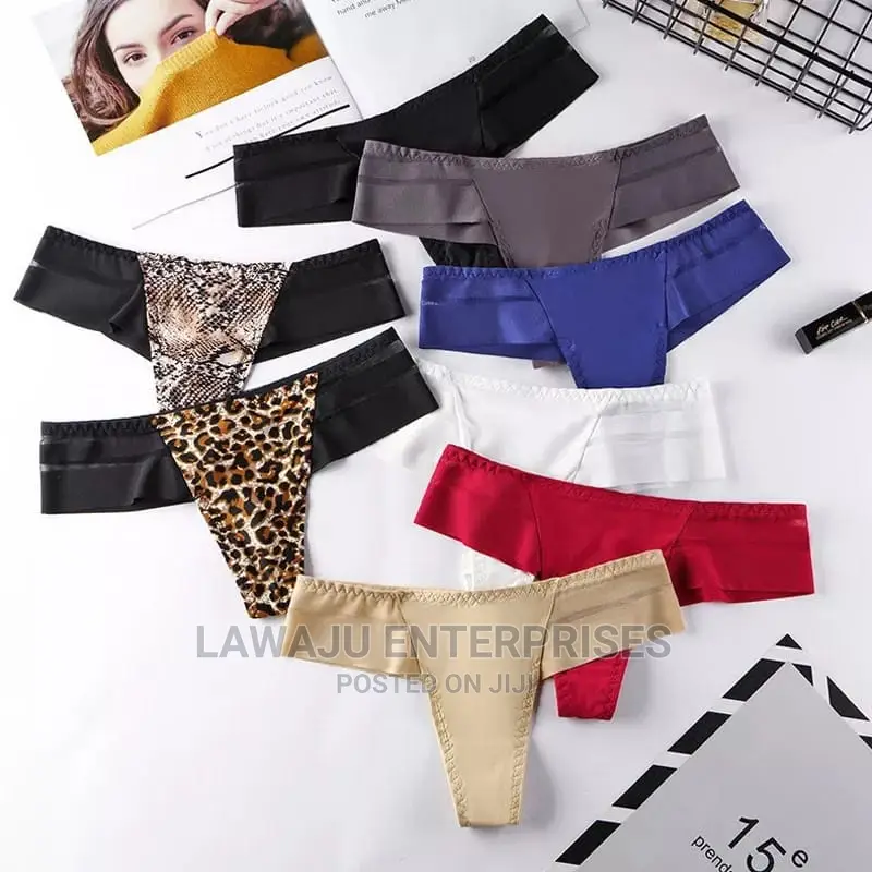 Lace Panties - Size Hips 34"-42" (3pcs)