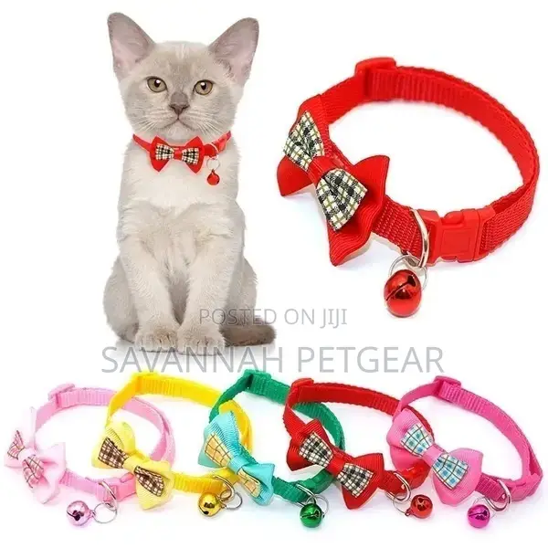 Bowknot Candy Adjustable Cat Collar