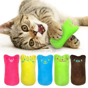 Smiley Cat Chew Toy With Catnip Inside