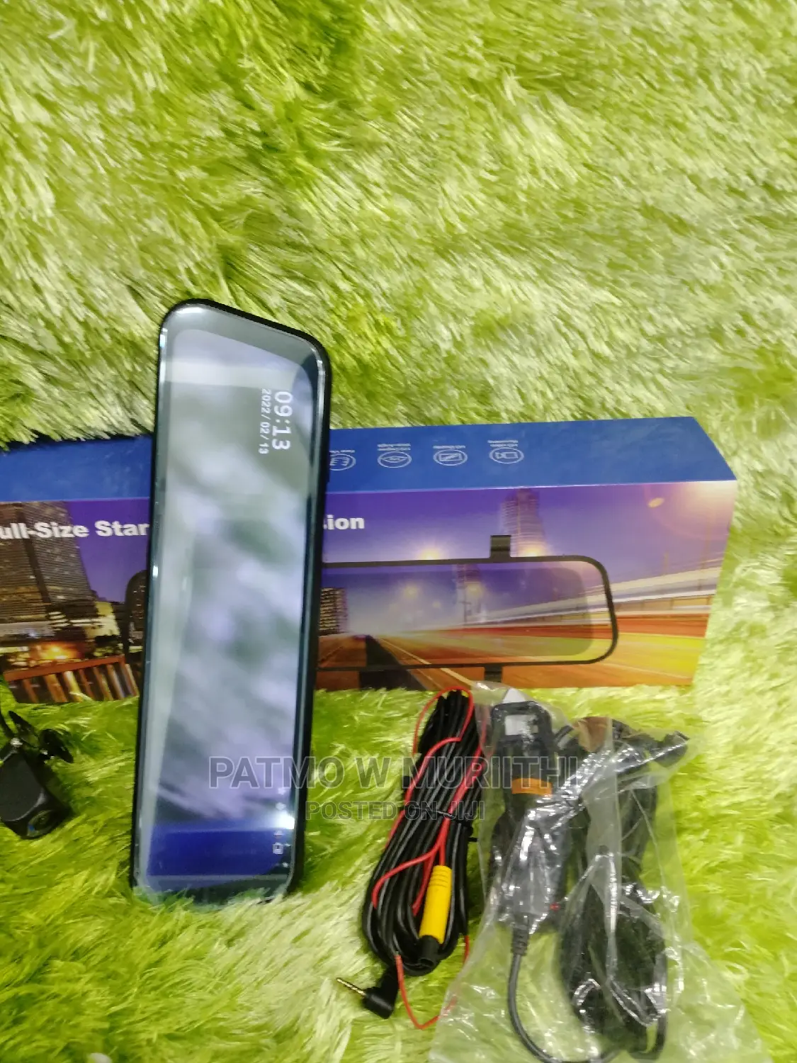 Full Screen Car Dashcam 1080