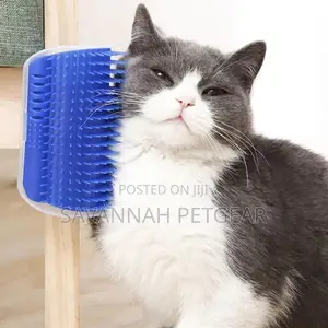 Self Groomer Cat Brush Toy With Catnip Inside