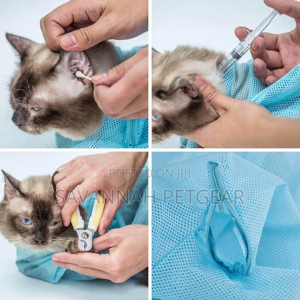 Cat Anti-Scratch Restraint Bag Cleaning,Injections, Grooming