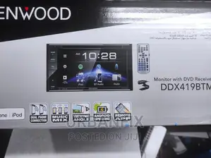 Kenwood Monitor With Bluetooth, DVD and Usb