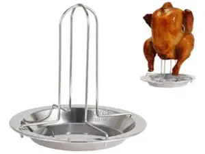 Chicken Rotisserie Grill Stand