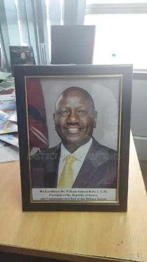 New Kenya President Portrait in A3 Size