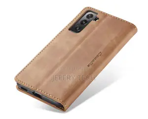Caseme Samsung Galaxy S21 Plus Retro Flip Leather Wallet Cas