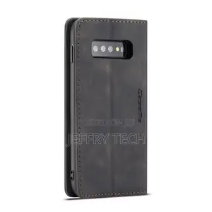Caseme Wallet Magnetic Case for Samsung Galaxy S10 Plus, Lea