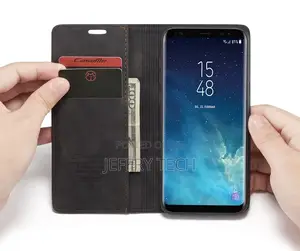 Caseme Samsung Galaxy S8 Plus Retro Matte Soft Flip Leather