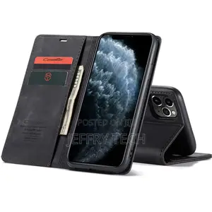Leather Case for iPhone XR XS Caseme Retro Purse Luxury Magn