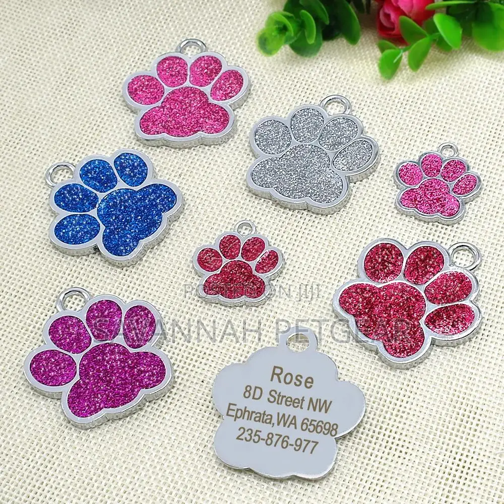 Personalized Pet ID Name Tag (Free Personalization)