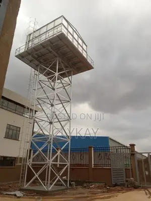 Fabricated Pressed Steel Tank With Raised Steel Tower