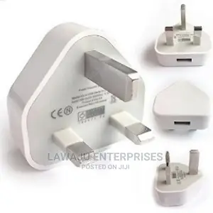 Apple 3 Pin USB Plug/Adapter/Wall Charger for iPhone's