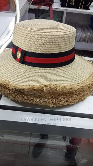 Ruffled Edges Boater Man Hat