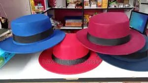 Fedora Hats With Black Ribbon