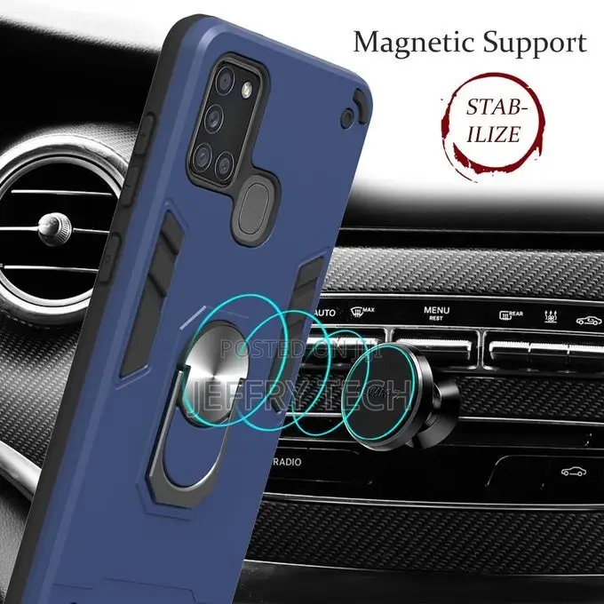 Samsung Galaxy A21s Protective Case(Black)