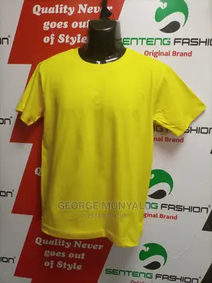 Cotton Yellow T-Shirts