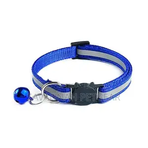 Reflective Breakaway Cat Collar With Bell Charm