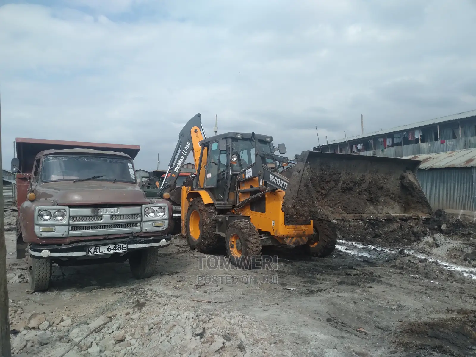 New Backhoe for Hire