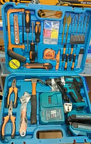 47 Pieces Cordless Makita Drill Tool Set