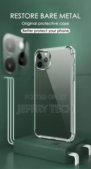Transparent Shockproof Case for iPhone 11 Pro Max XS XR 7 8