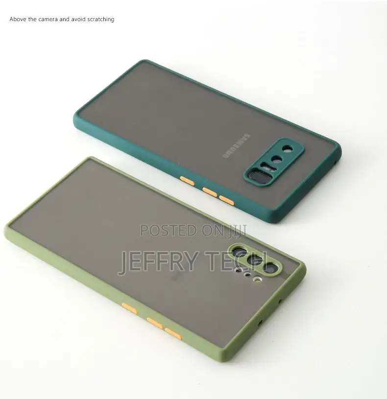 Translucent Matte Case for Samsung Galaxy Note 8 Note 9 10 2
