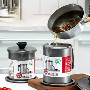 Used Cooking Oil Filter and Container