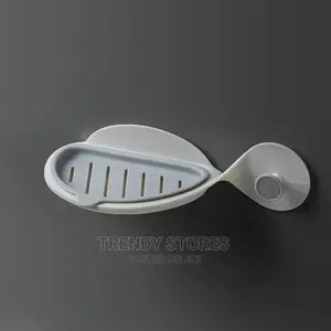 Fish Design Soap Holder With an Adhesive Tape