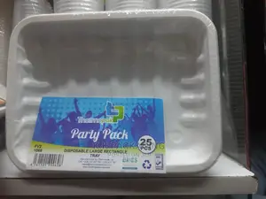 25pcs Plastic Plates