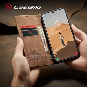 Samsung Galaxy S22 Ultra S22+ Leather Case,Caseme Retro Purs