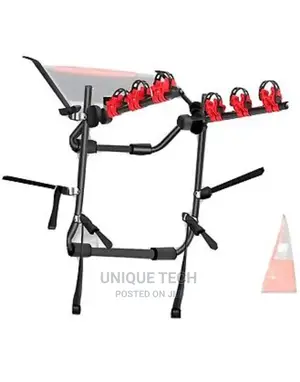 Road Bike Trunk Mount 3-Bike Car Carrier Rack