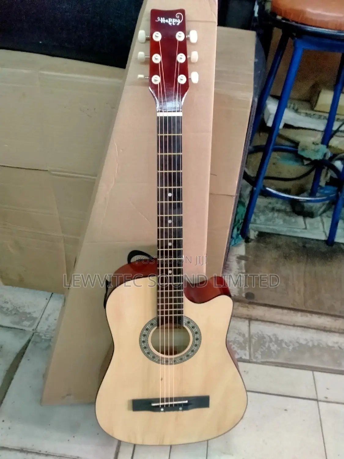 Happy Wood Acoustic Guitar