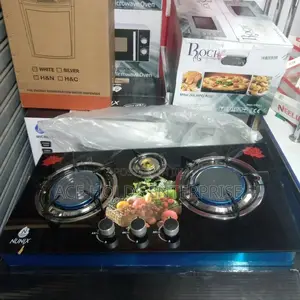 Nunix 3 Burner Infrared Table Top Gas Cooker