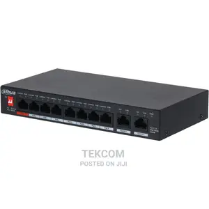 Dahua 8 Port Hardened Poe Switch