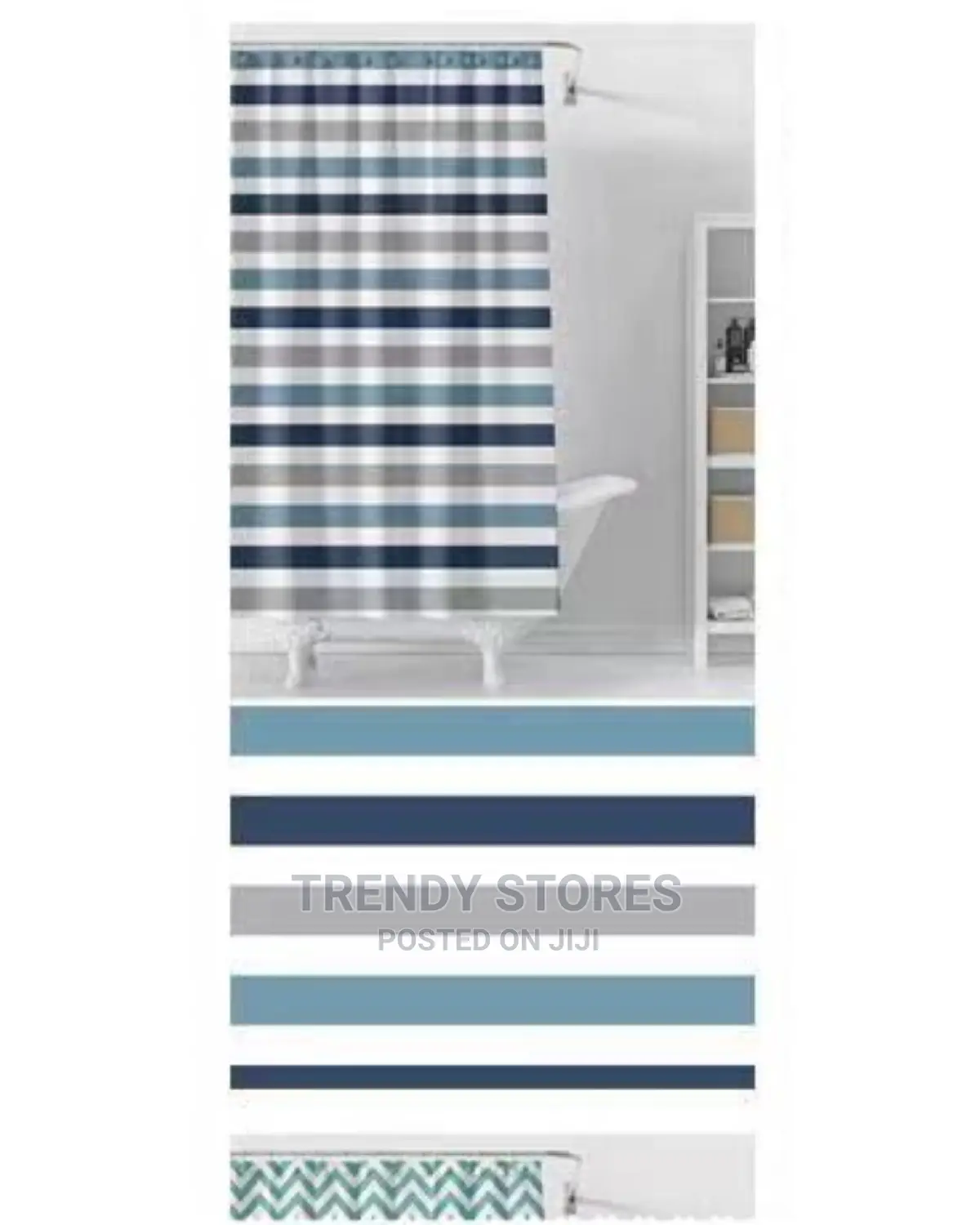 Shower Curtains With Hooks.