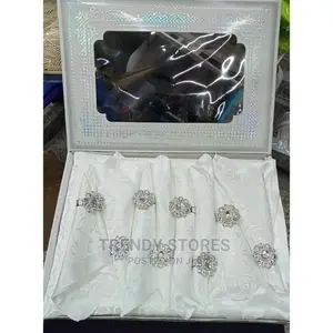 Table Cloth, 8 Pieces Napkin With Napkin Holders