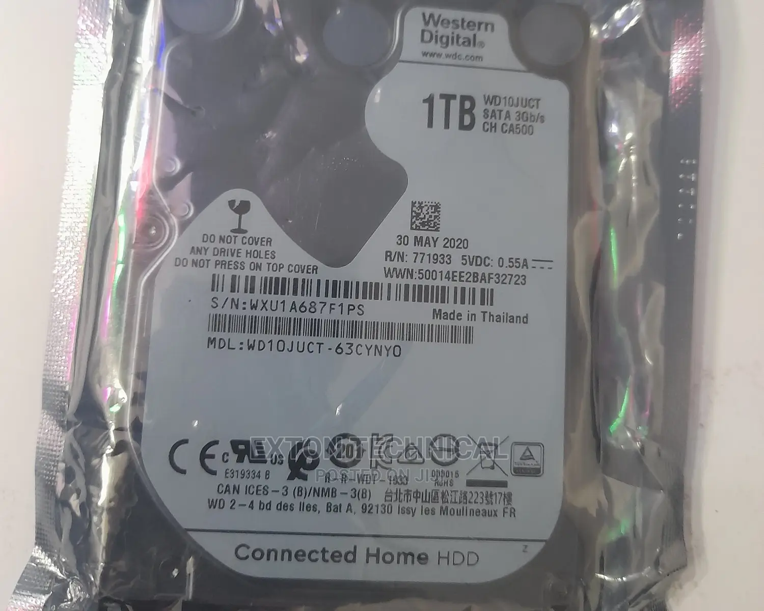 HDD 1tb Western Digital