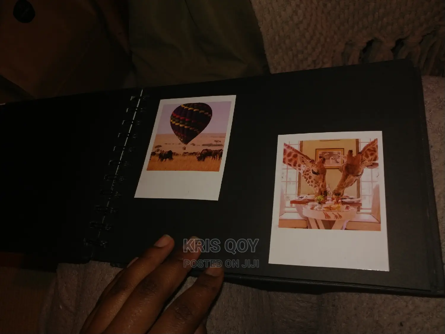 Customizable Polaroid Photos