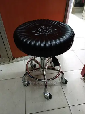 Flowered Pedicure Stool