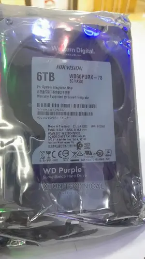 Western Digital 6tb Harddrive